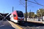 Caltrain # 615 awaiting departure from SJC 